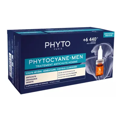 Phyto Phytocyane vlasová kúra pro muže 12x 3,5 ml