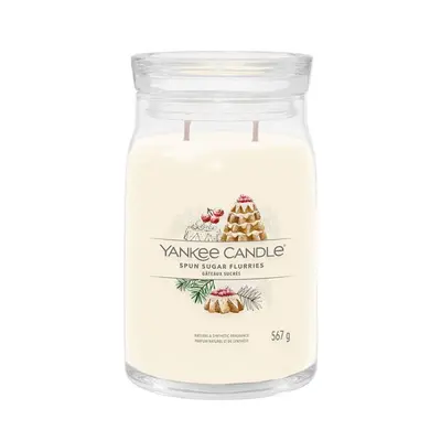 Yankee Candle Signature Spun Sugar Flurries vonná svíčka 567 g