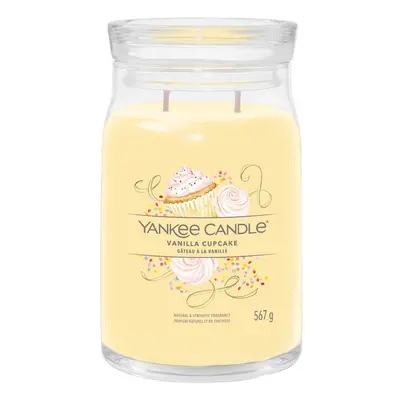 Yankee Candle Signature Vanilla Cupcake vonná svíčka 567 g