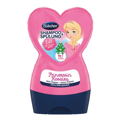 Bübchen Kids šampon s kondicionérem 2v1 Princezna Rosalea 230 ml