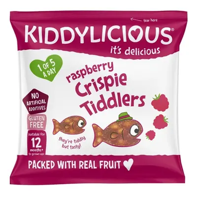 KIDDYLICIOUS Rybičky křupavé malinové 12g