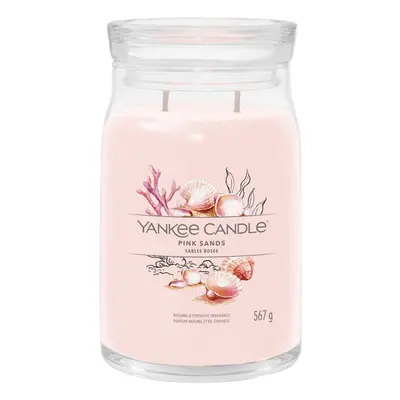 Yankee Candle Signature Pink Sands vonná svíčka 567 g