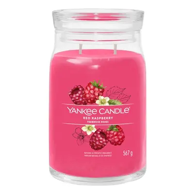 Yankee Candle Signature Red Raspberry vonná svíčka 567 g