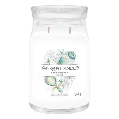 Yankee Candle Signature Baby Powder vonná svíčka 567 g