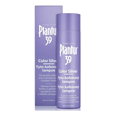 PLANTUR 39 Color Silver Fyto-kofeinový šampon 250 ml