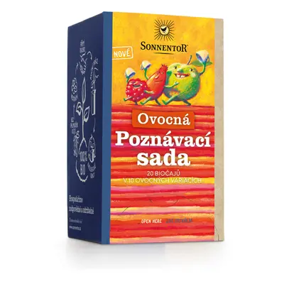 Sonnentor Ovocná poznávací sada čajů bio 47 g