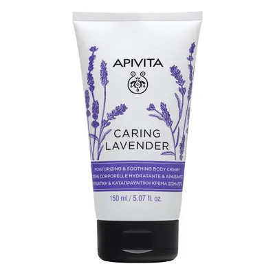 Apivita Caring Lavender zklidňující tělový krém 150 ml