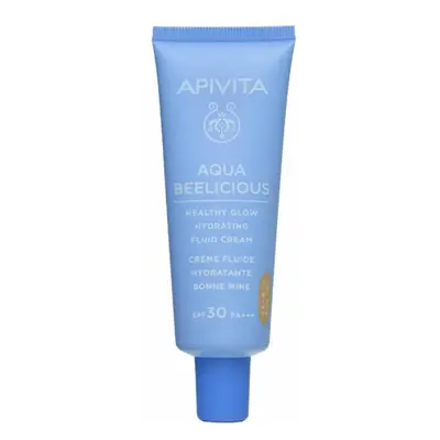 Apivita Aqua Beelicious tónovaný hydratační krém SPF30 40 ml