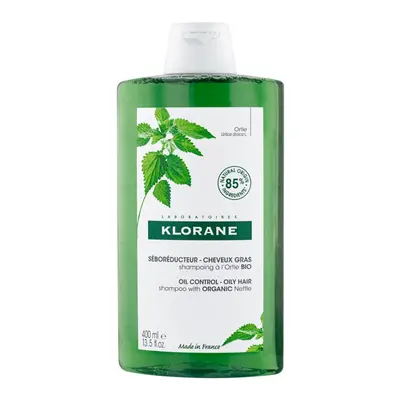 Klorane Shampoo s BIO kopřivou mastné vlasy 400 ml