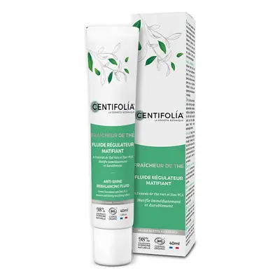 Centifolia Fraicheur de thé Vyživující fluid proti lesku pleti 40 ml