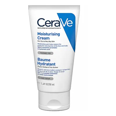 CeraVe Moisturizers hydratační krém pro suchou až velmi suchou pokožku 50 ml