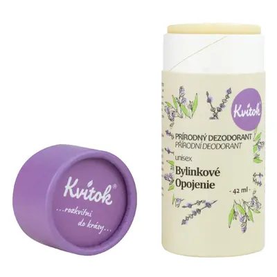 KVITOK tuhý deodorant Bylinkové opojení 42 ml