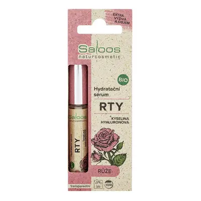 Saloos Bio Hydratační sérum na rty – Růže 7 ml