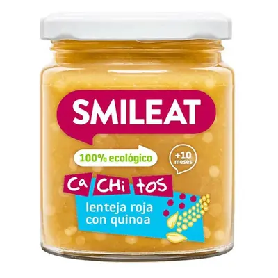 SMILEAT BIO příkrm quinoa s červenou čočkou, zeleninou s extra panenským olivovým olejem 10m+ 23