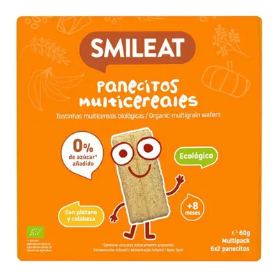 SMILEAT Organické multicereální krekry 60 g