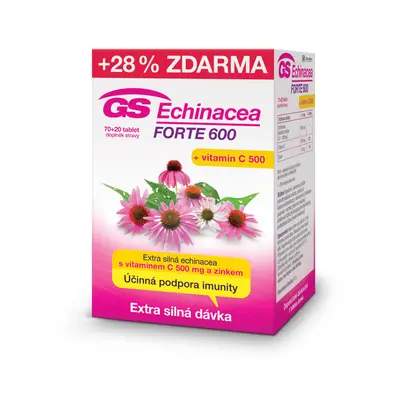 GS Echinacea forte 600 70+20 tablet