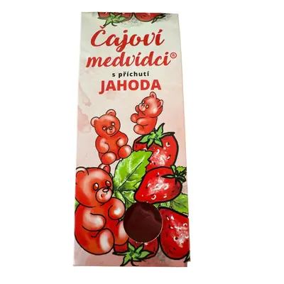 Lipoo čajoví medvídci Jahoda 50g