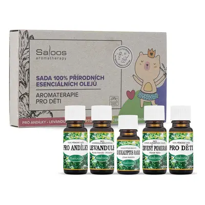 Saloos Aromaterapie pro děti 4x10ml a 1x5ml