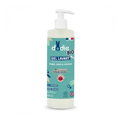 Dodie Organic Dětský mycí gel 3v1 pro děti 400 ml