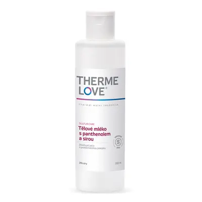 Thermelove Tělové mléko s panthenolem a sírou 200 ml