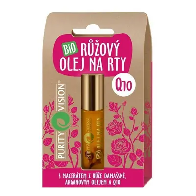 Purity Vision Bio růžový olej na rty 10 ml