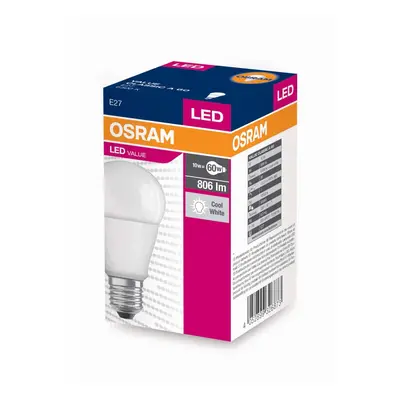 Osram LED žárovka VALUE Classic 9 W A60 studená bílá