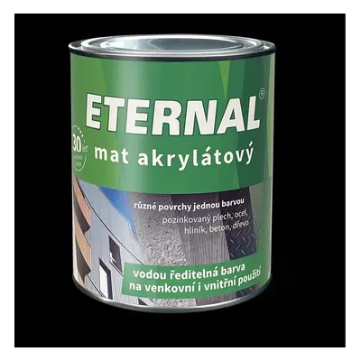 Eternal Mat Akrylátový nátěr černý 700 g