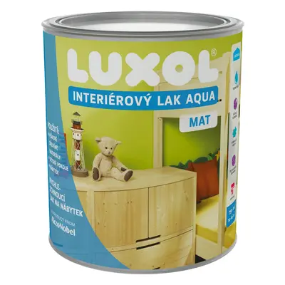 LUXOL Interiérový lak AQUA matný 0,75 l