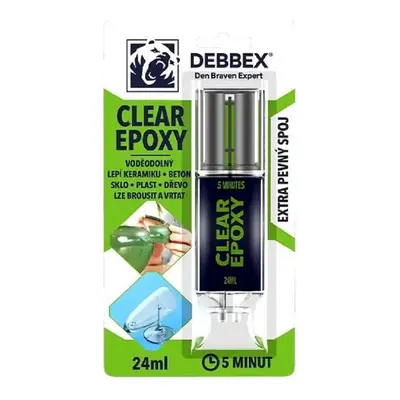 Den Braven Epoxidové lepidlo Clear Epoxy 24 ml