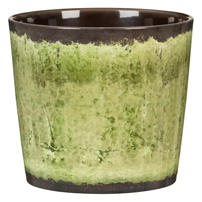 Scheurich Obal na květináč 870 průměr 13 cm x 12 cm Meadow Glaze