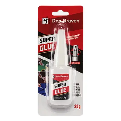 Den Braven Sekundové lepidlo SUPER GLUE 20 g