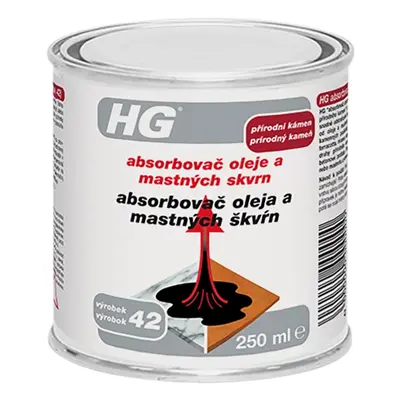 HG Asorbovač oleje a mastných skvrn 250 ml