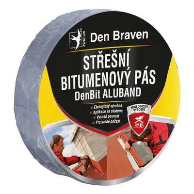 Den Braven Střešní bitumenový pás DenBit Aluband PLUS 50 mm x 10 m