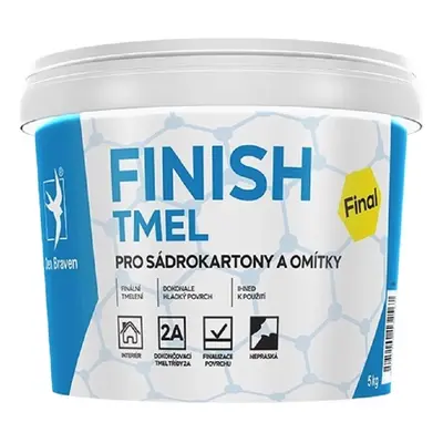 Den Braven Tmel pro sádrokartony a omítky FINISH 14 kg