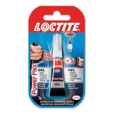 Loctite Vteřinové / sekundové lepidlo Super Bond Power gel 2 g