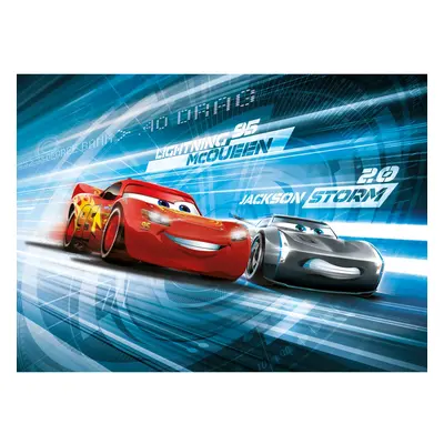 Komar Papírová fototapeta Cars3 Simulation, 254 x 184 cm