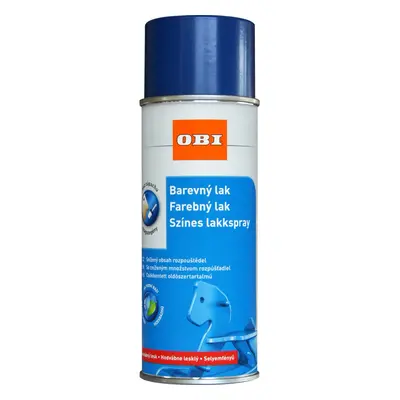 OBI Sprej pololesklý RAL 5010 enziánový 400 ml