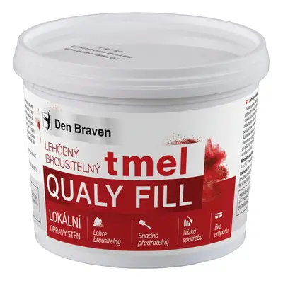 Lehčený brousitelný tmel QUALY FILL 250ml