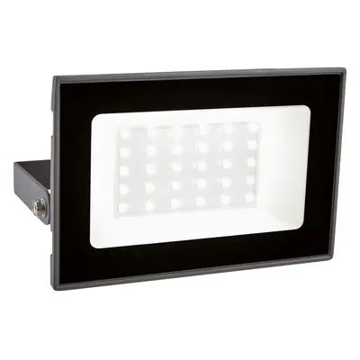 BWO LED reflektor 30 W 2700 lm 5000 K IP65 šedý 11,5 x 13 x 3,5 cm