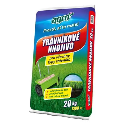 Agro Trávníkové hnojivo pytel 20 kg