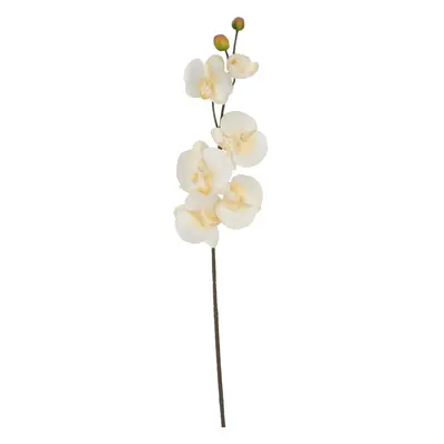 Umělá orchidej 82 cm krémová