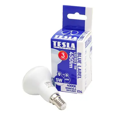 Tesla LED žárovka R50, E14, 5 W, 450 lm, 4 000 K