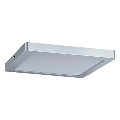 Paulmann LED panel Atria 16 W hranatý chrom matný