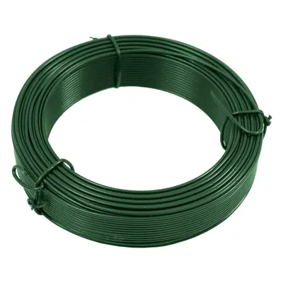 PILECKÝ Vázací drát Zn+PVC zelený, 2,6 mm, 25 m