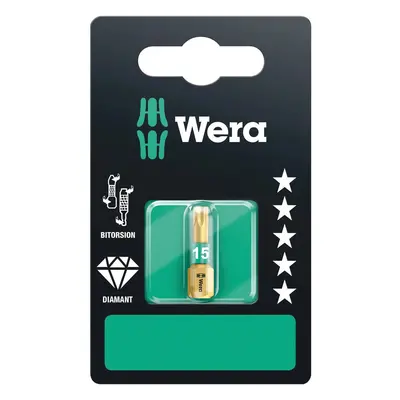 Wera Bit Torx 867/1 Bi-Torsion s diamantovým povlakem TX15 x 25 mm