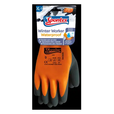 Spontex Voděodolné rukavice Winter Worker Waterproof, vel. XL