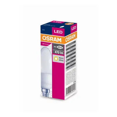 Osram LED žárovka VALUE Classic 5 W B40 teplá bílá