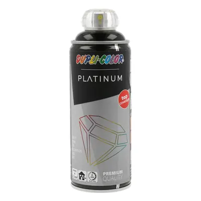 Dupli-color Lak ve spreji Platinum temně černá lesklá 400 ml