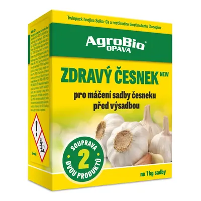 AgroBio OPAVA ZDRAVÝ ČESNEK PLUS pro máčení sadby česneku před výsadbou 10g+50ml