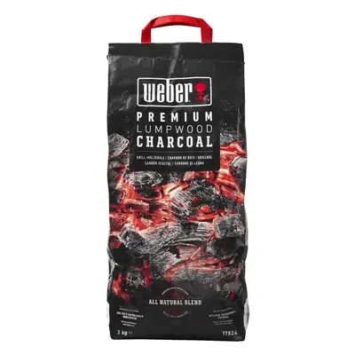 Weber Premium Lumpwood Dřevěné uhlí 3 kg FSC